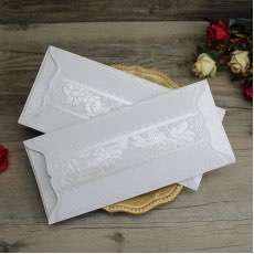 Embossing Invitation Card Cheap Invitation White Card Customized